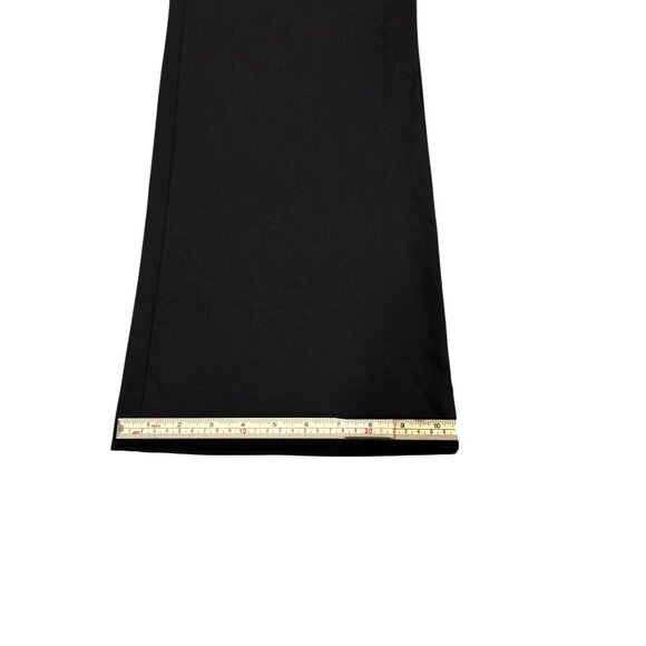 Black Flared Womens Active Pants 3XL Polyester/Elastane Blend With Pockets - Picture 8 of 8